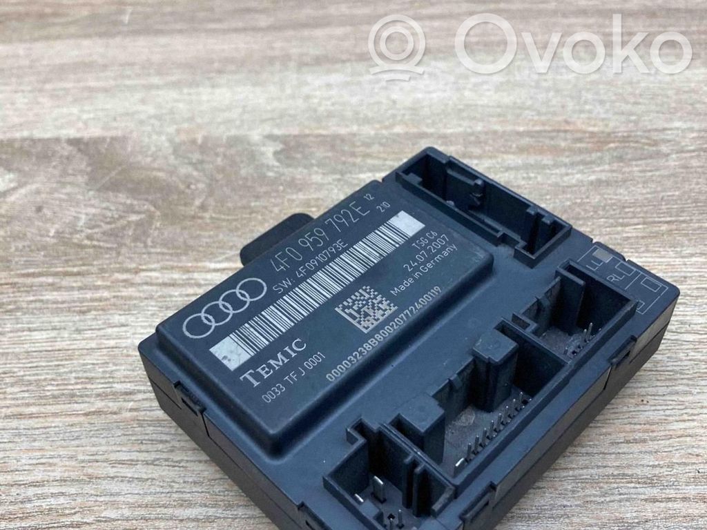 Oven ohjainlaite/moduuli   4F0959792E,4F0910793E
