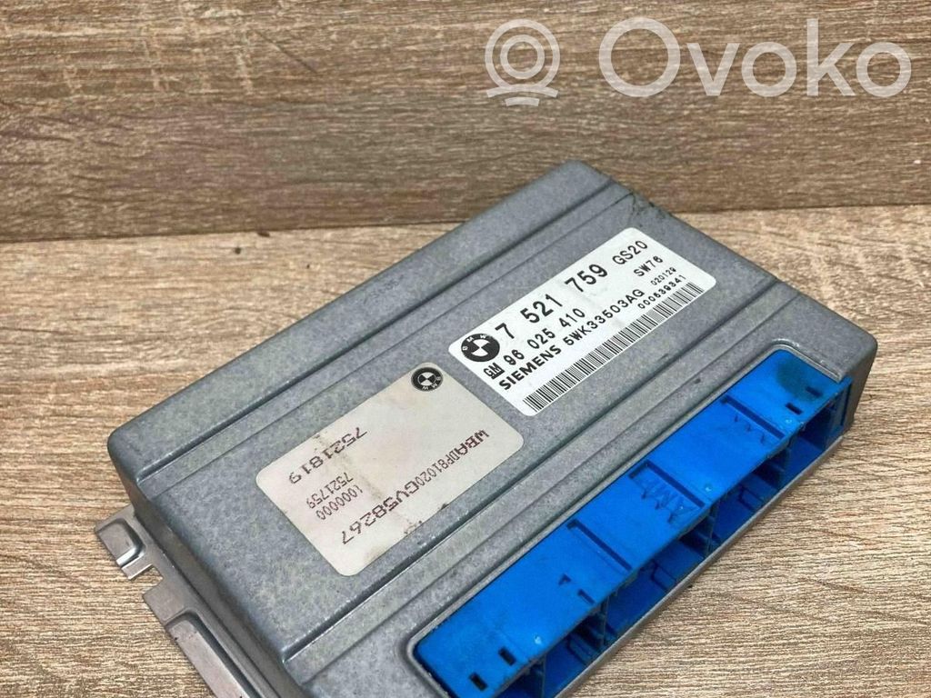 BMW 3 E46 Module de contrôle de boîte de vitesses ECU 