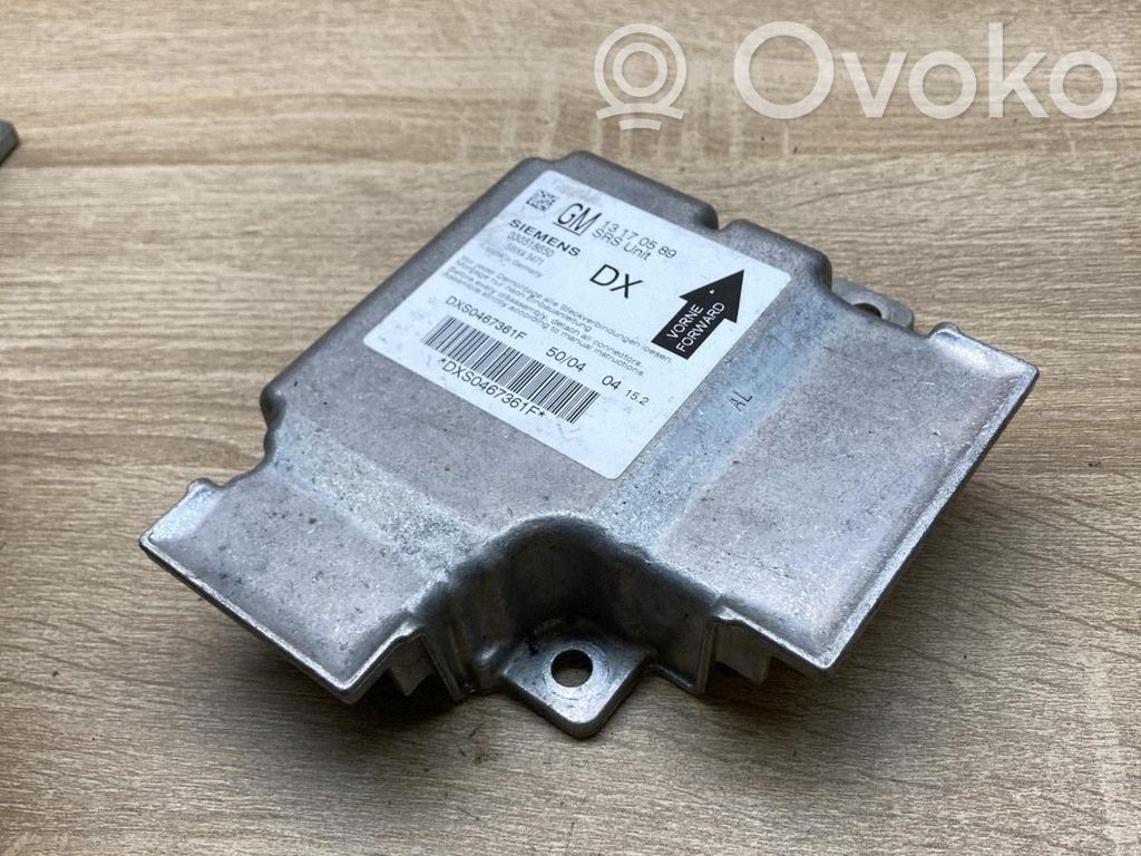 Opel Vectra C Sterownik / Moduł Airbag 