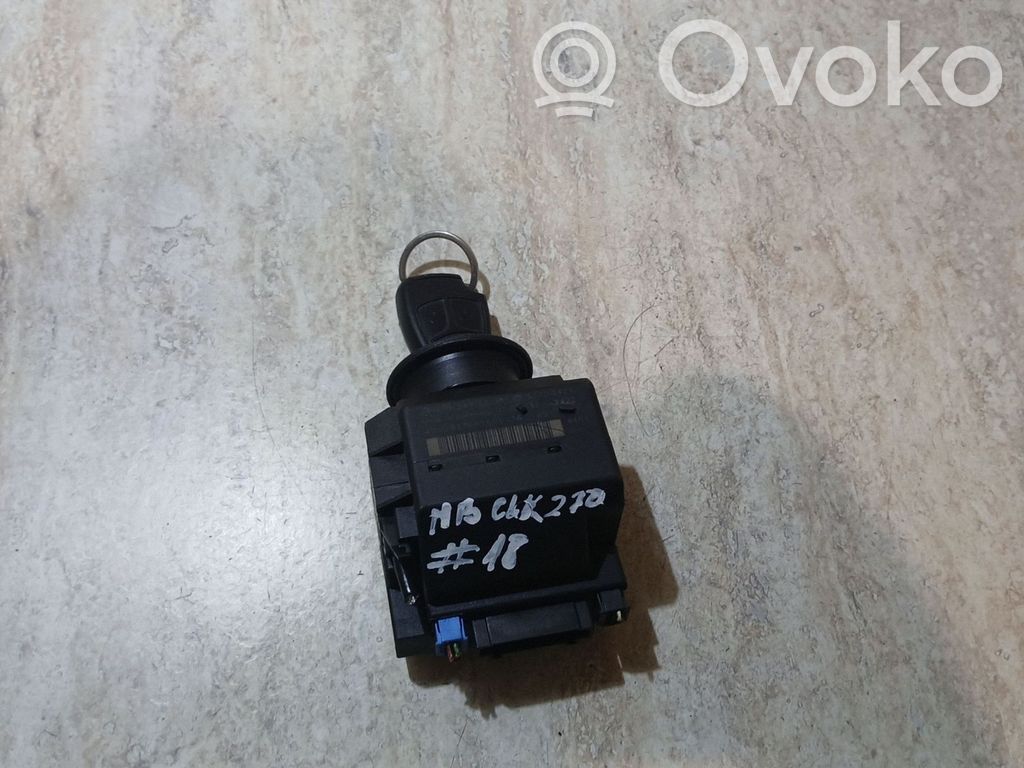 Mercedes-Benz CLK A209 C209 Kit centralina motore ECU e serratura 