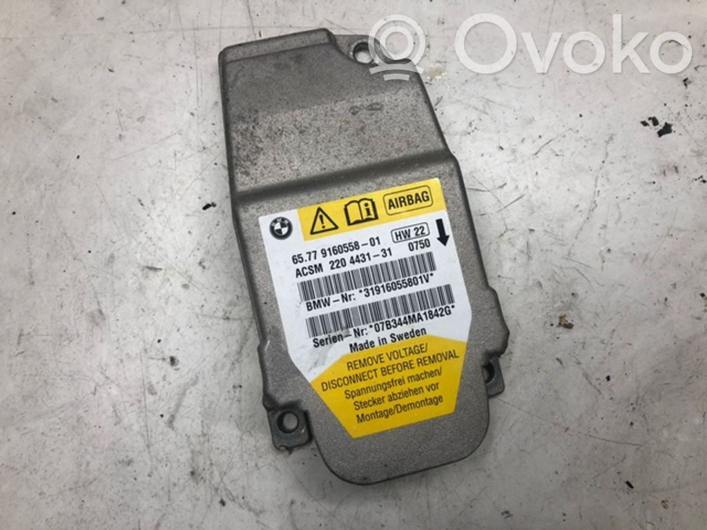 Sterownik / Moduł Airbag   31916055801V
