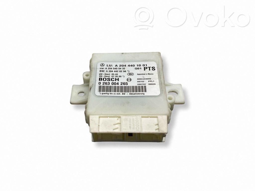 Mercedes-Benz C W204 Unidad de control/módulo PDC de aparcamiento 
