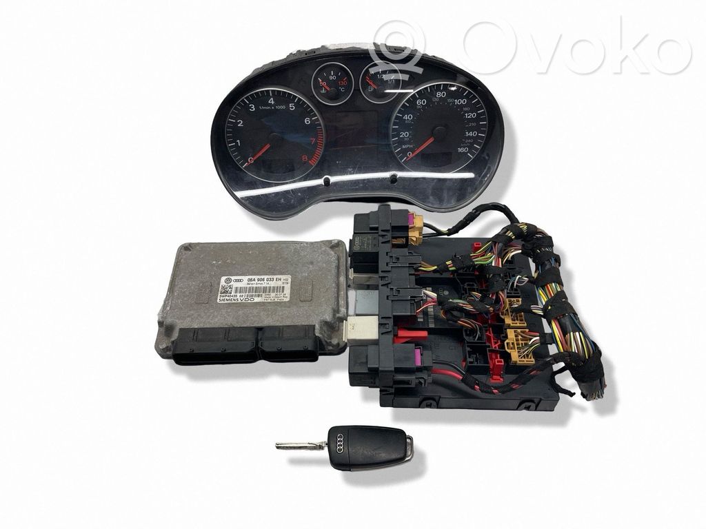 Audi A3 S3 A3 Sportback 8P Kit calculateur ECU et verrouillage 