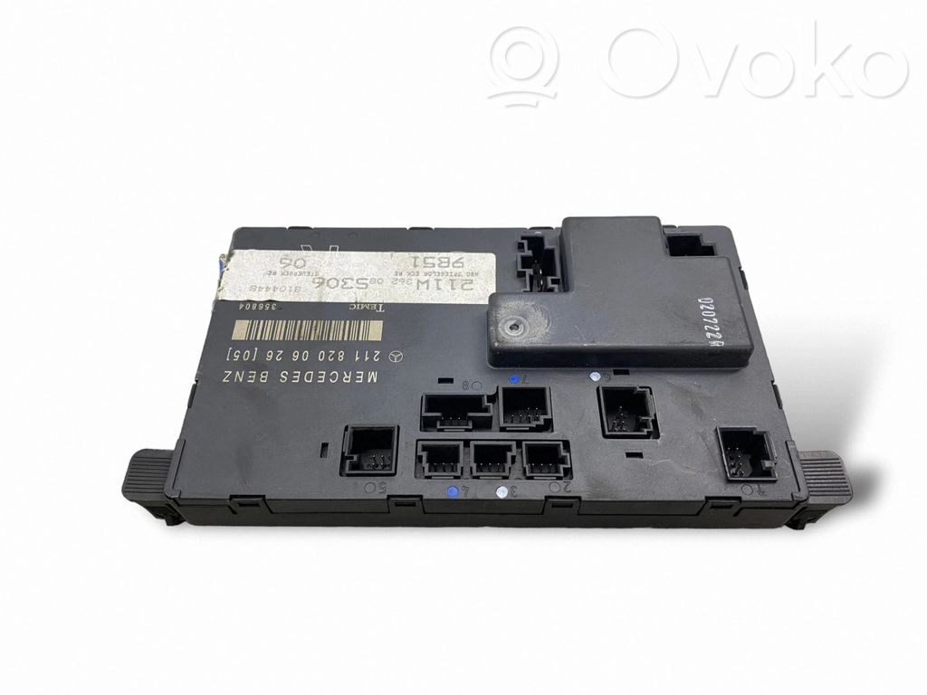 Mercedes-Benz E W211 Centralina/modulo portiere