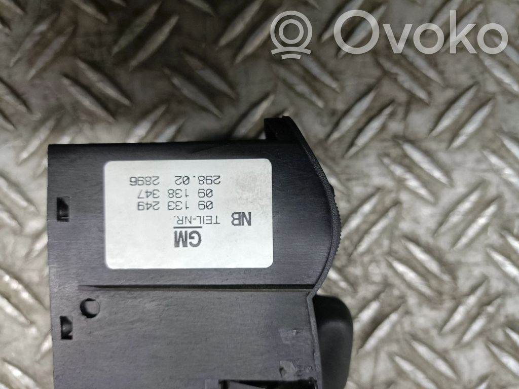 Opel Zafira A Interruttore luci 