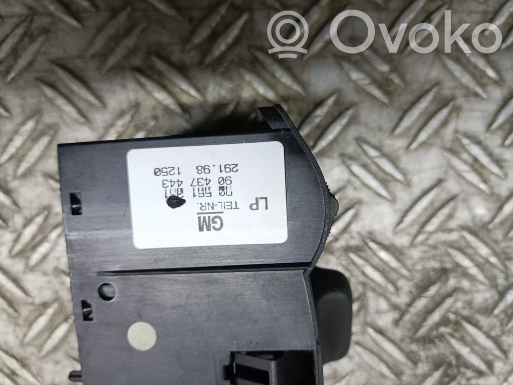 Opel Astra G Interrupteur d’éclairage