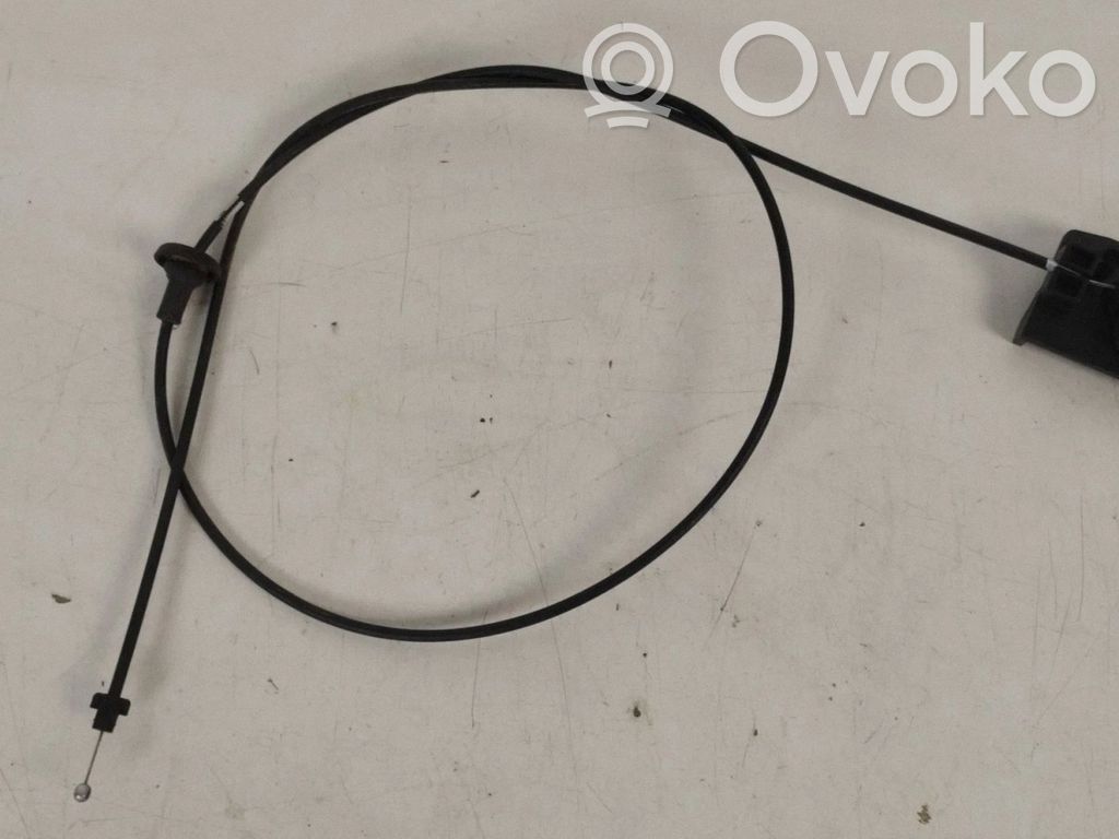 Volvo S60 Poignée, déverrouillage du capot moteur