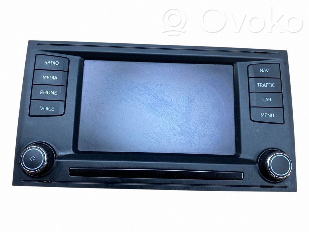 Seat Leon (1P) Panel / Radioodtwarzacz CD/DVD/GPS