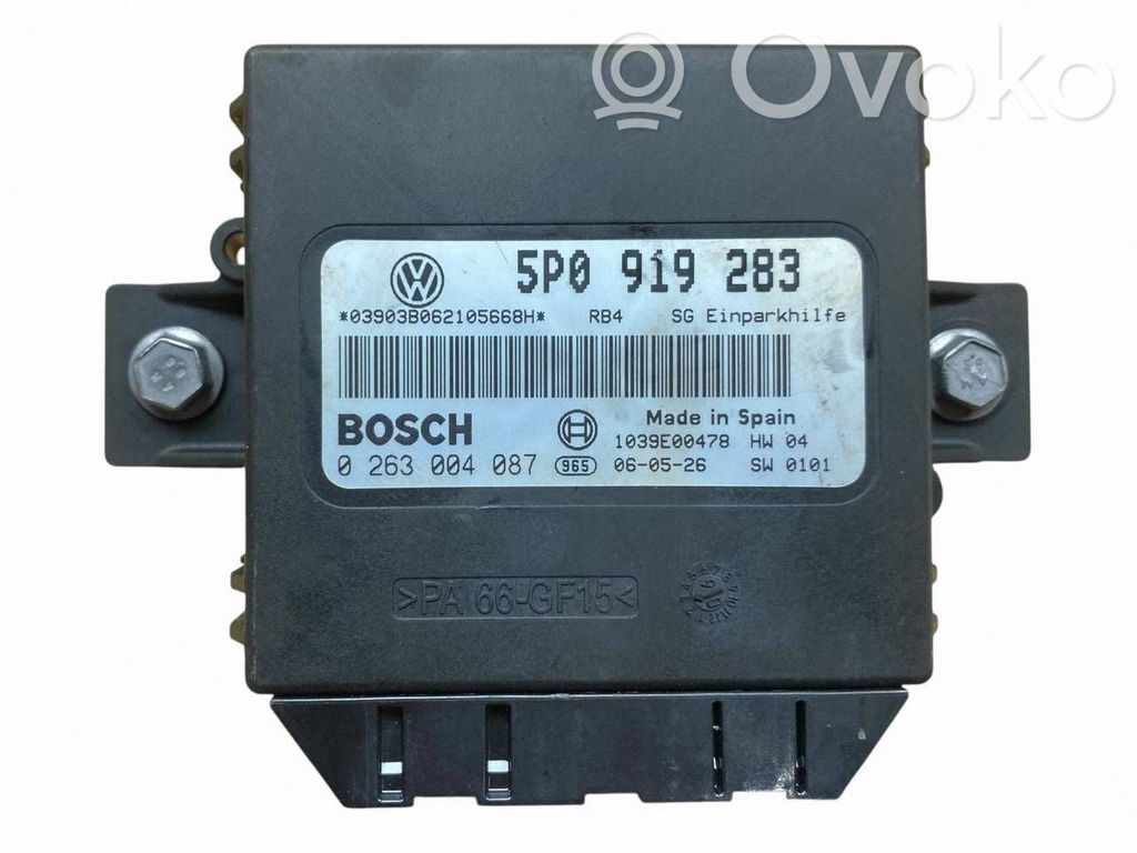Volkswagen Polo V 6R Unité de commande, module PDC aide au stationnement