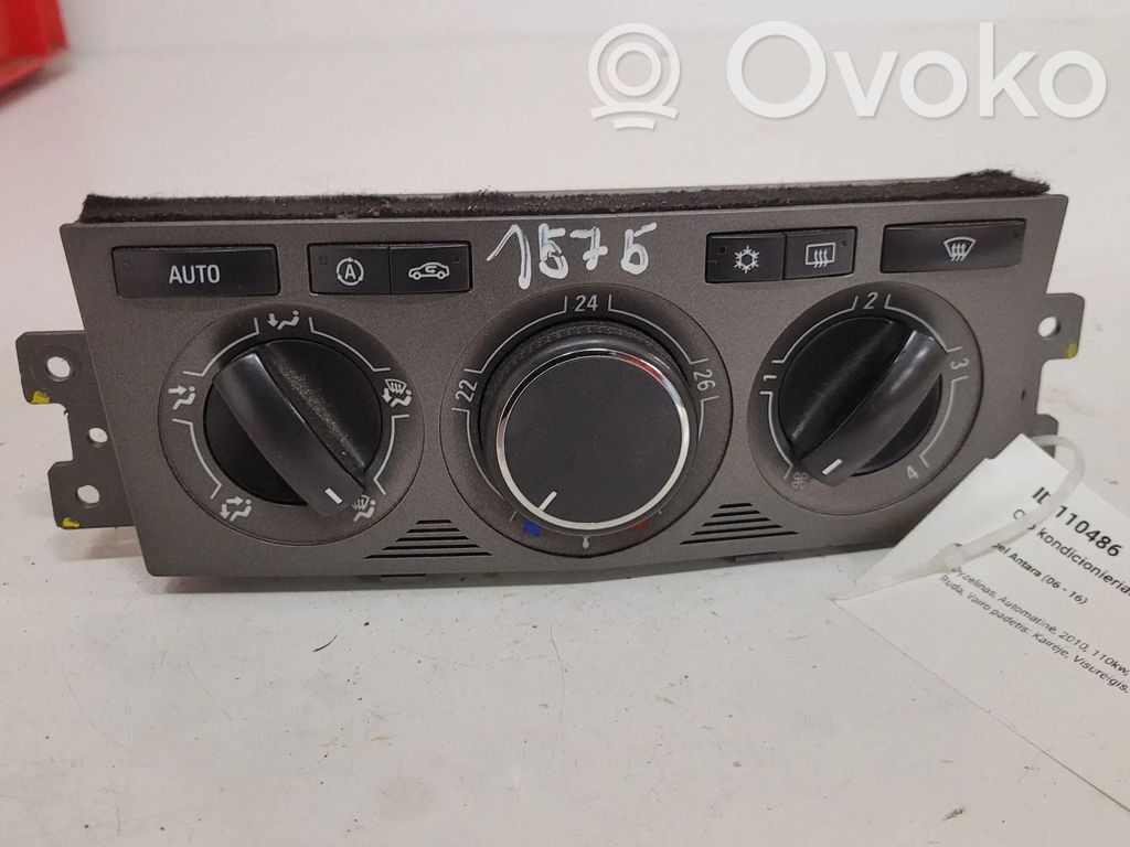 Opel Antara Unité de contrôle climatique