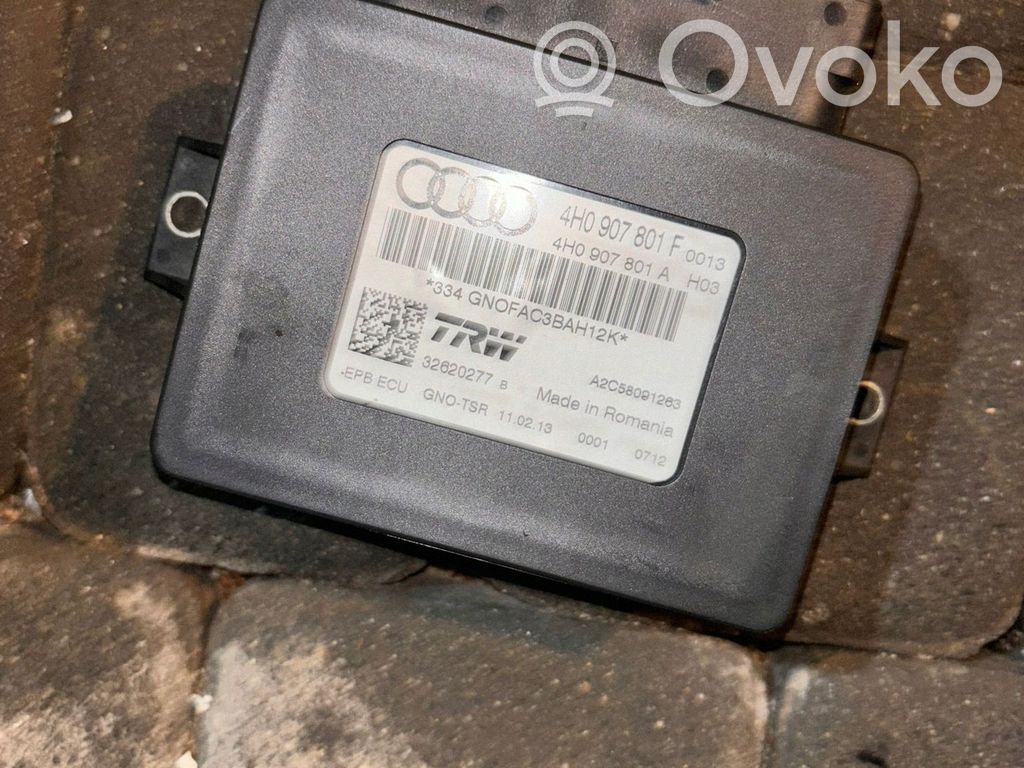 Audi A6 S6 C7 4G Modul de control frână de mână