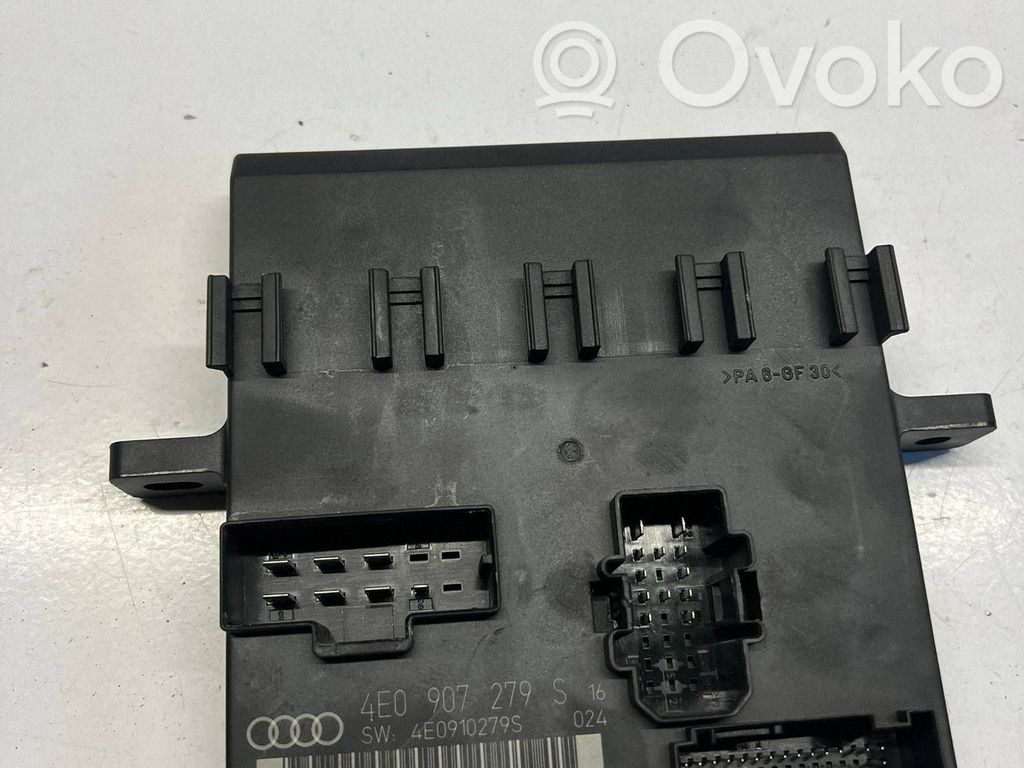 Audi A8 S8 D3 4E Moduł / Sterownik komfortu 