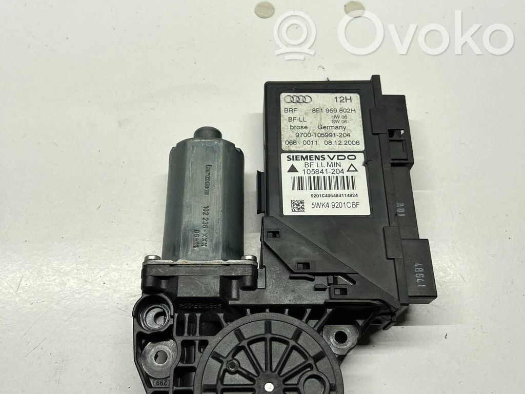 Audi A4 S4 B6 8E 8H Moteur de lève-vitre de porte avant