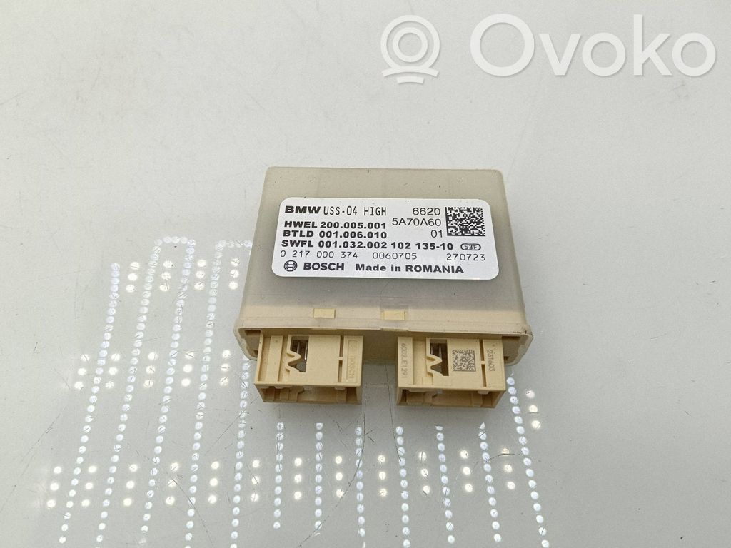 BMW 5 G30 G31 G38 Unidad de control/módulo PDC de aparcamiento 