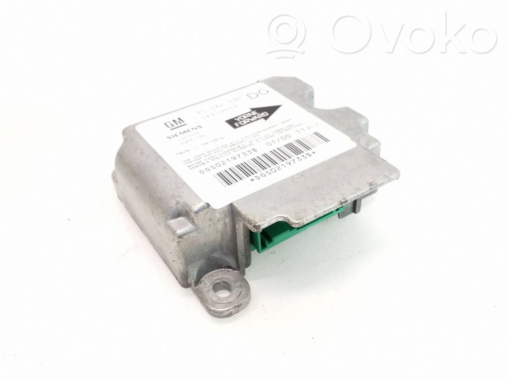 Opel Zafira A Centralina/modulo airbag