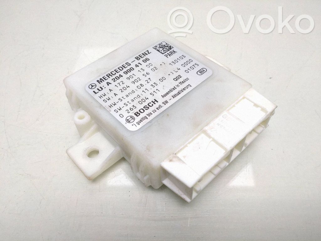 Mercedes-Benz C W204 Unité de commande, module PDC aide au stationnement