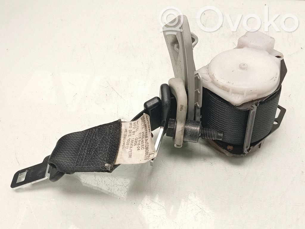 Nissan Qashqai+2 Centură de siguranță al treilea rând 