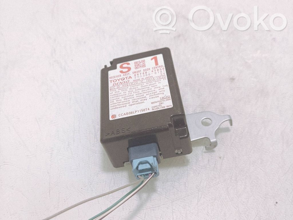 Toyota Prius (XW30) Unitate/modul comandă uși 