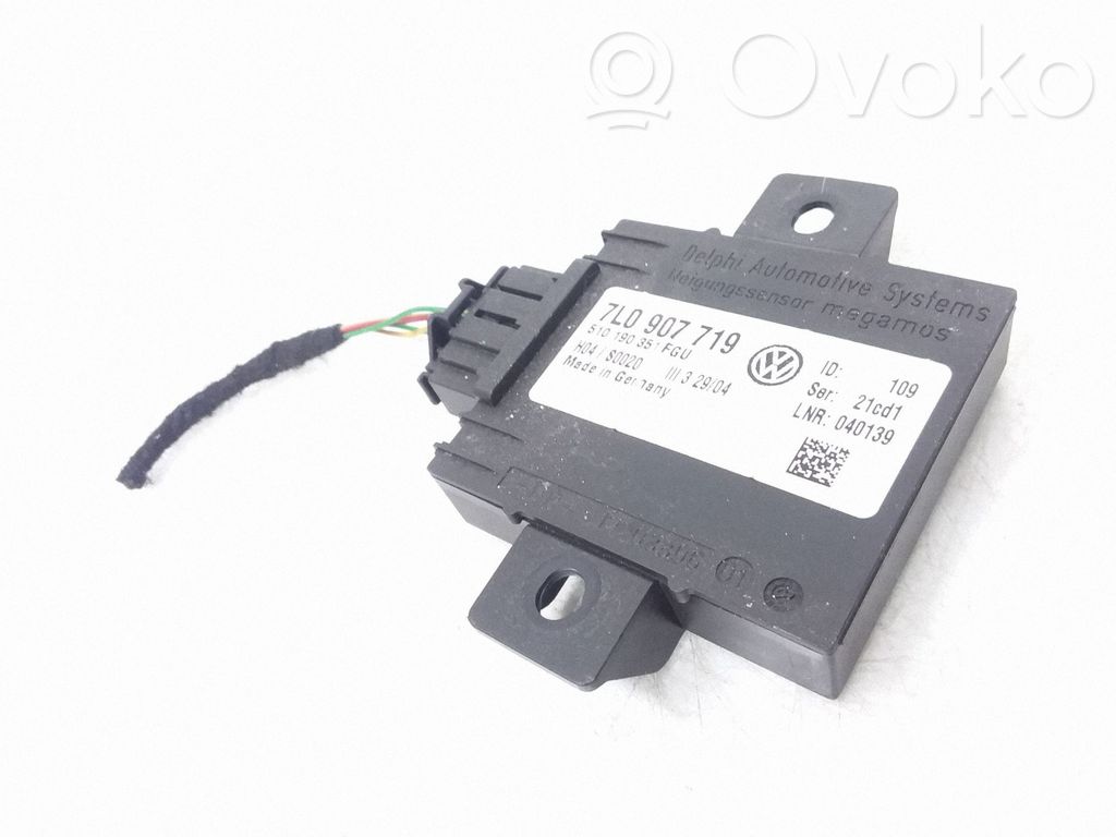 Volkswagen Touareg I Unidad de control/módulo de alarma 