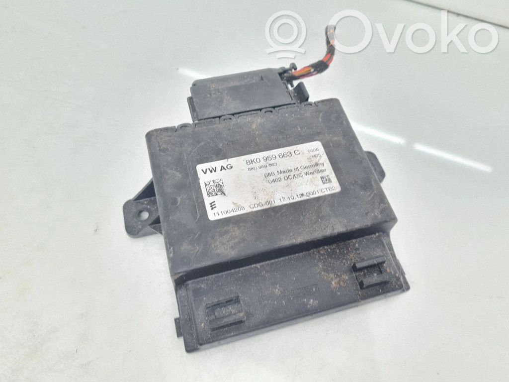 Audi A6 S6 C7 4G Convertor tensiune/modul convertizor