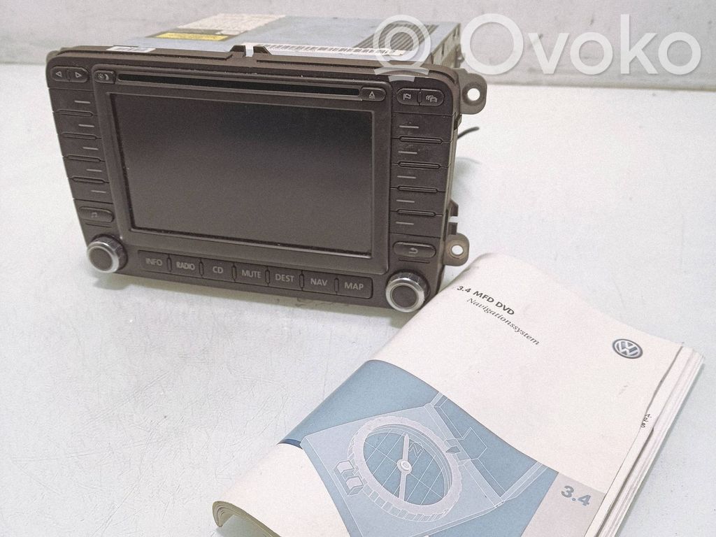 Volkswagen Touran I Panel / Radioodtwarzacz CD/DVD/GPS