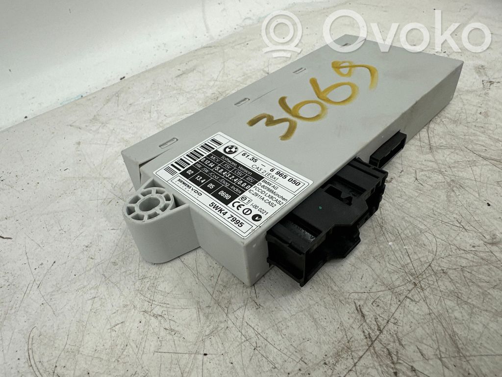 BMW 5 E60 E61 CAS-ohjainlaite/moduuli 