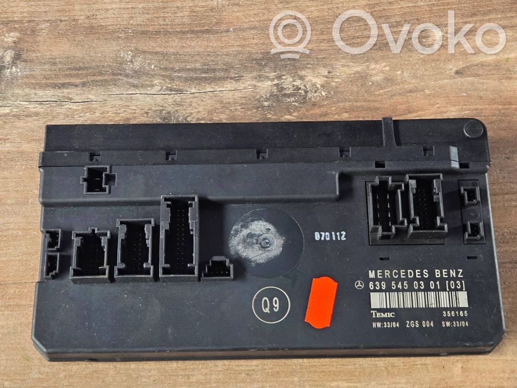 Mercedes-Benz Vito Viano W639 Unidad de control SAM 