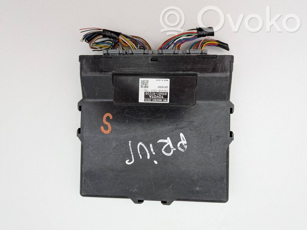 Toyota Prius (XW30) Other control units/modules 
