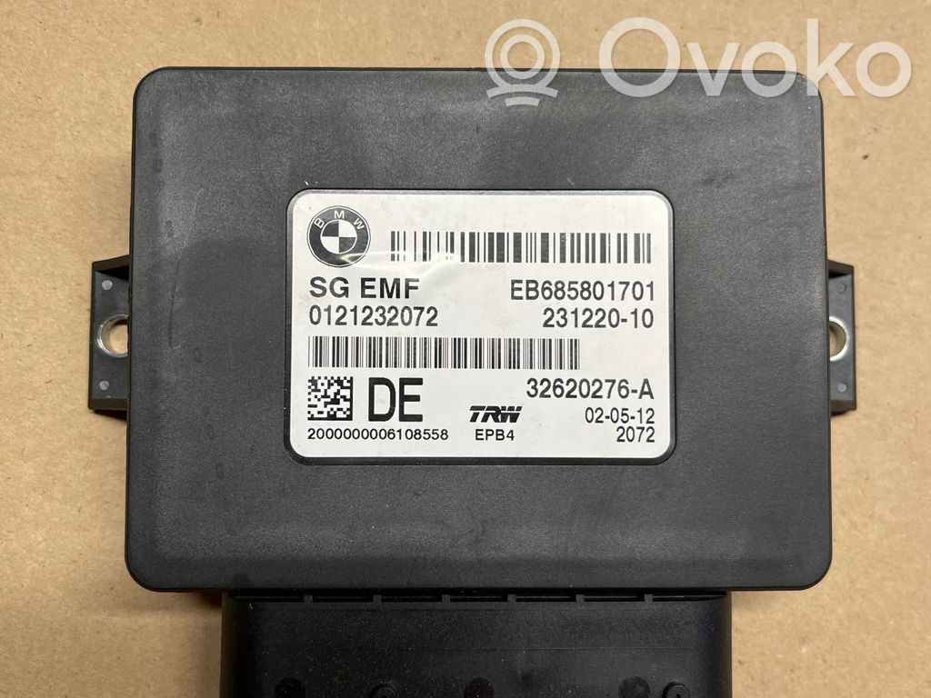 BMW 5 F10 F11 Modul de control frână de mână