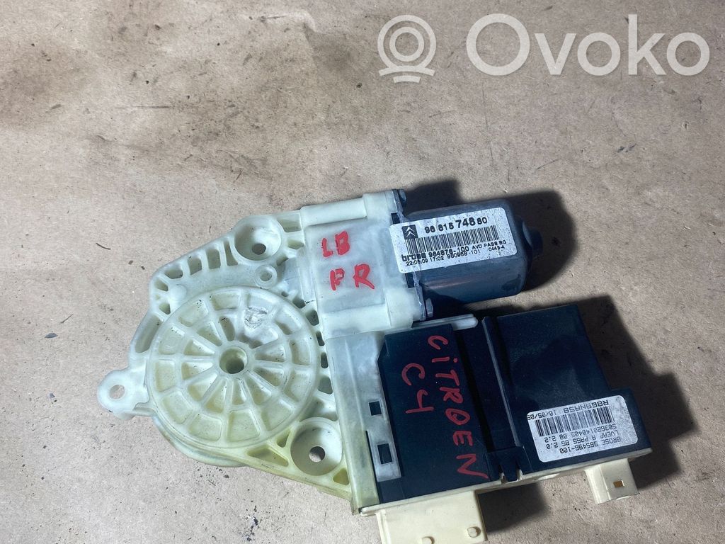 Citroen C4 I Silnik regulatora szyby drzwi przednich 