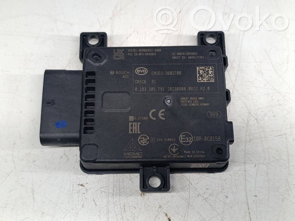 BYD Dolphin Sensore radar Distronic 