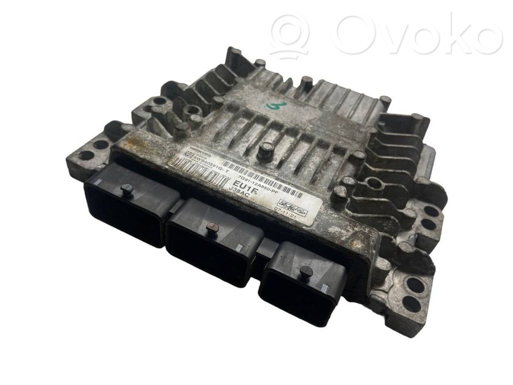 Engine control unit/module   7G9112A650PF,5WS40591GT,50786,021A2,07325,276139481