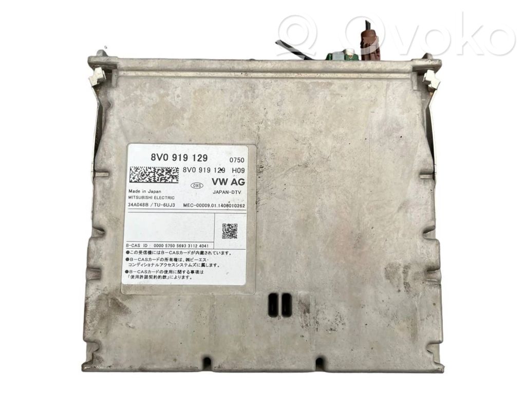 Volkswagen Golf VII GPS navigation control unit/module 