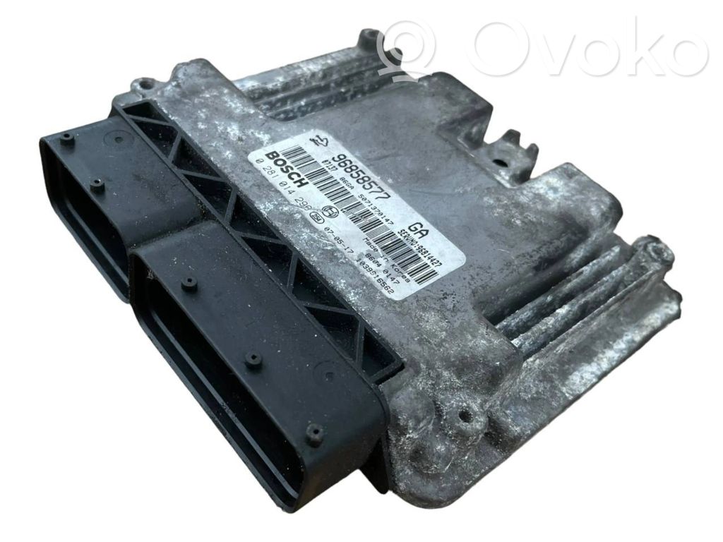 Engine control unit/module   96858577,0281014296,5071370147