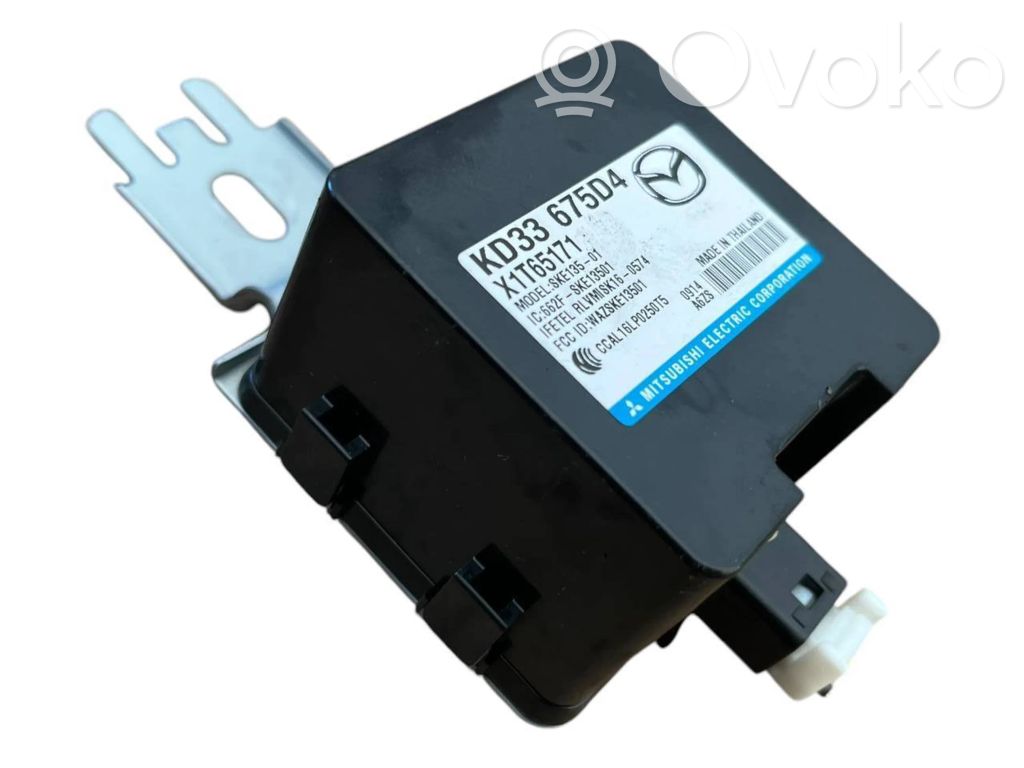 Mazda CX-5 II Keyless (KESSY) go control unit/module 