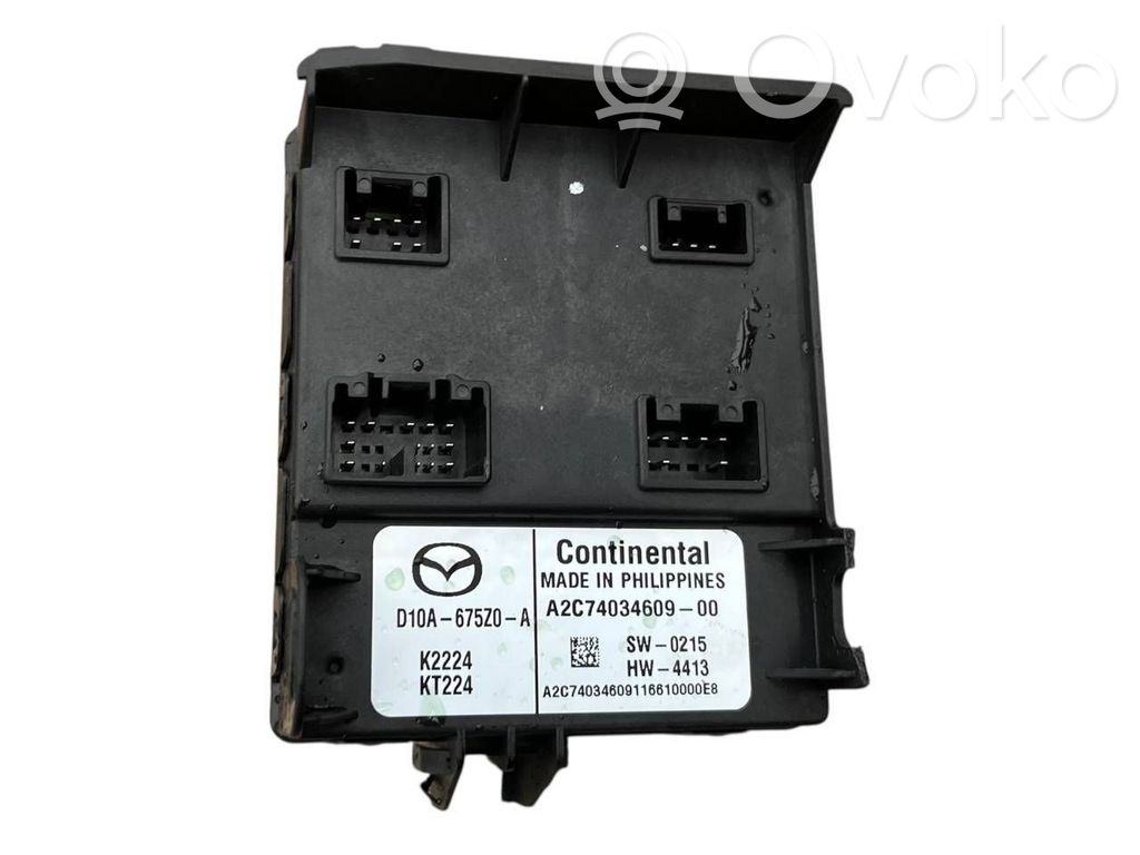 Mazda CX-3 Other control units/modules 