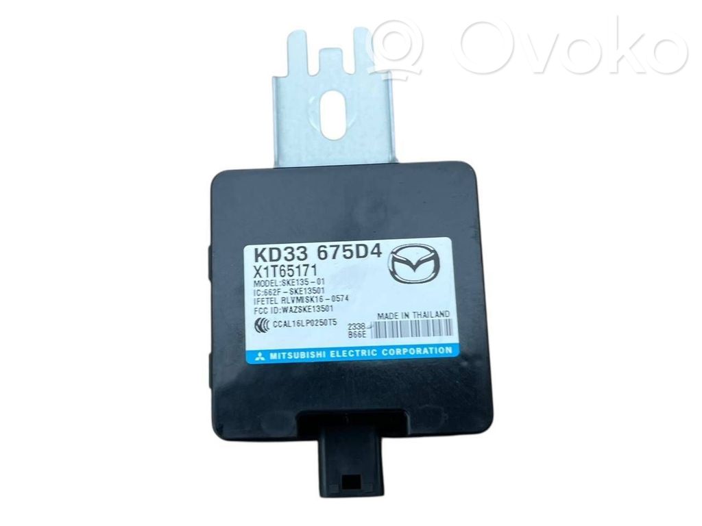 Keyless (KESSY) go control unit/module   KD33675D4,X1T65171,WAZSKE13501
