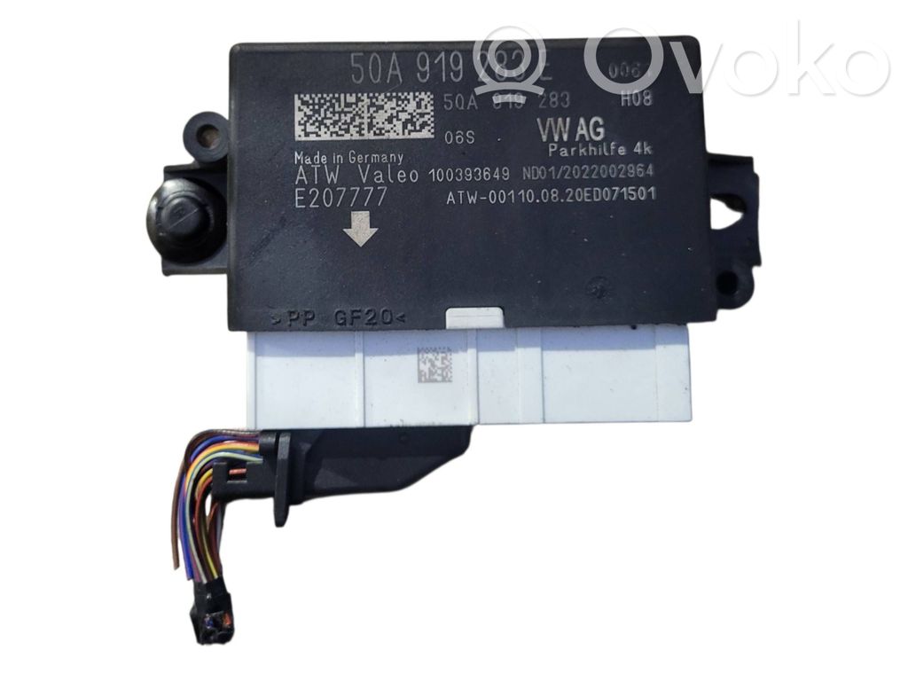 Unidad de control/módulo PDC de aparcamiento   5QA919283E,5QA919283,E207777