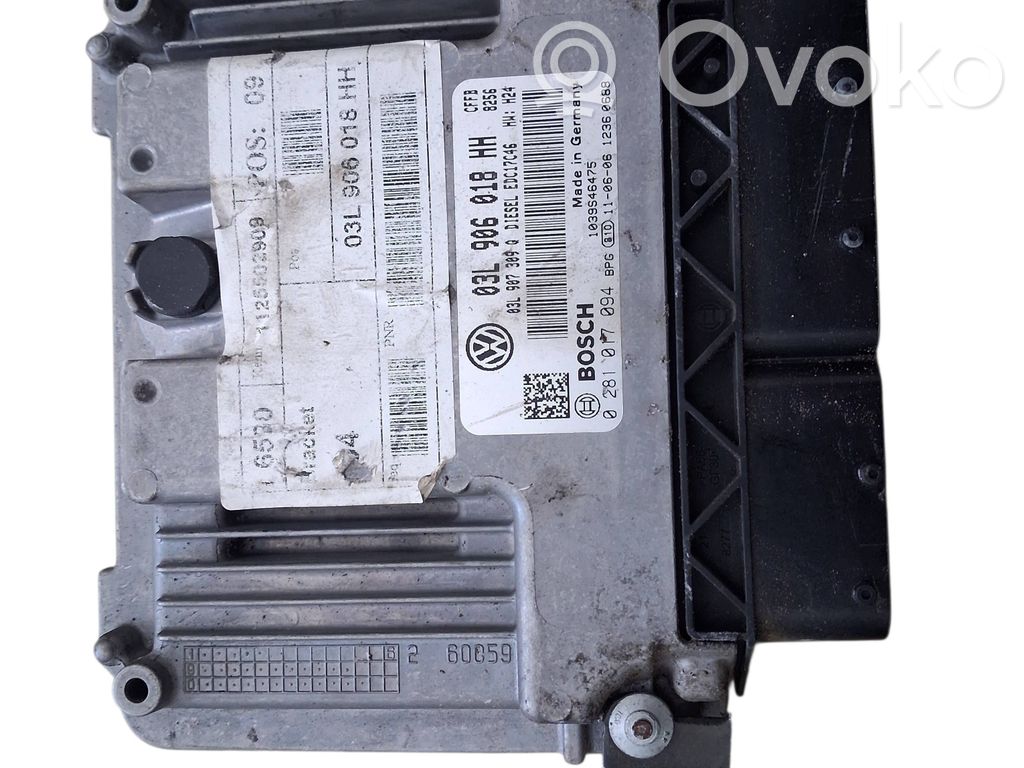 Volkswagen Sharan Engine control unit/module 