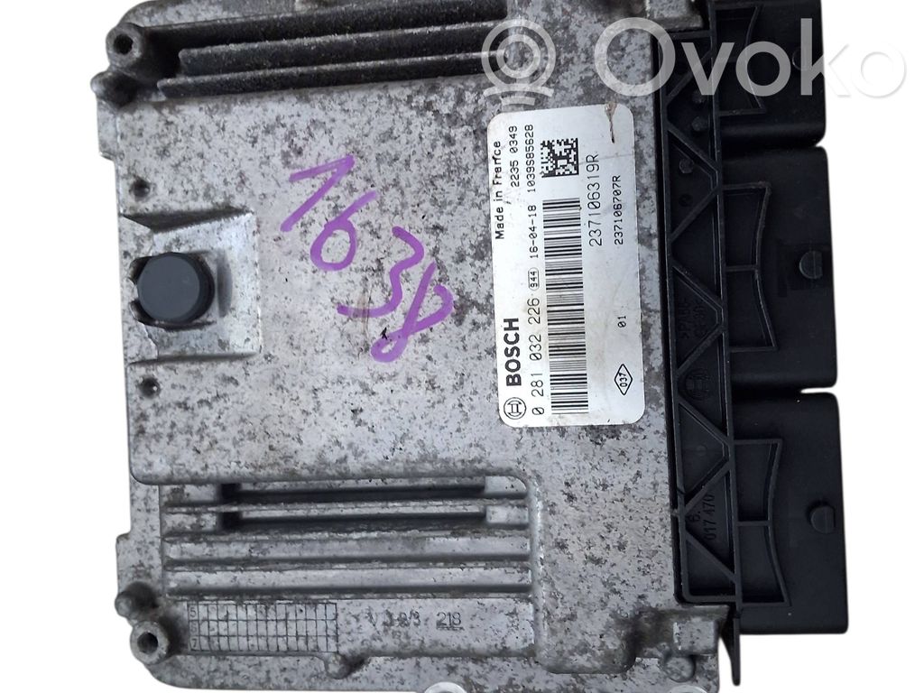Engine control unit/module   0281032226,237106707R,237106319R