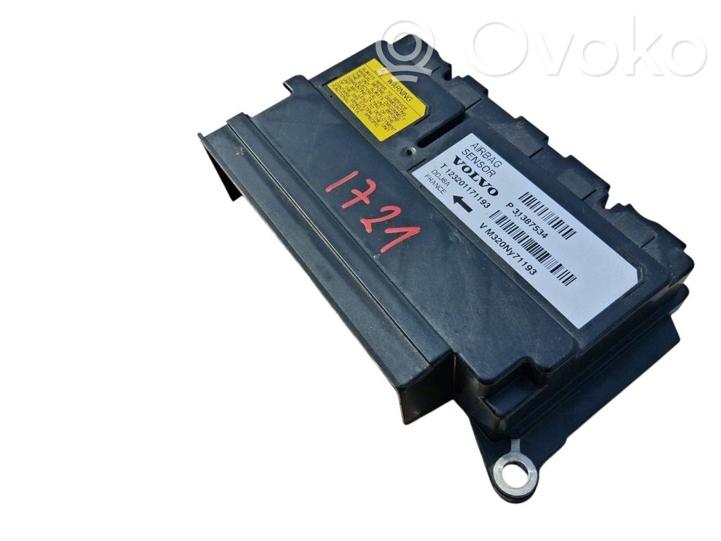 Volvo V40 Airbag control unit/module 
