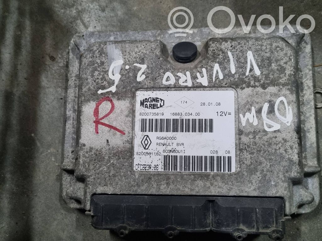 Gearbox control unit/module   8200735819,1688303400,RG6A0000
