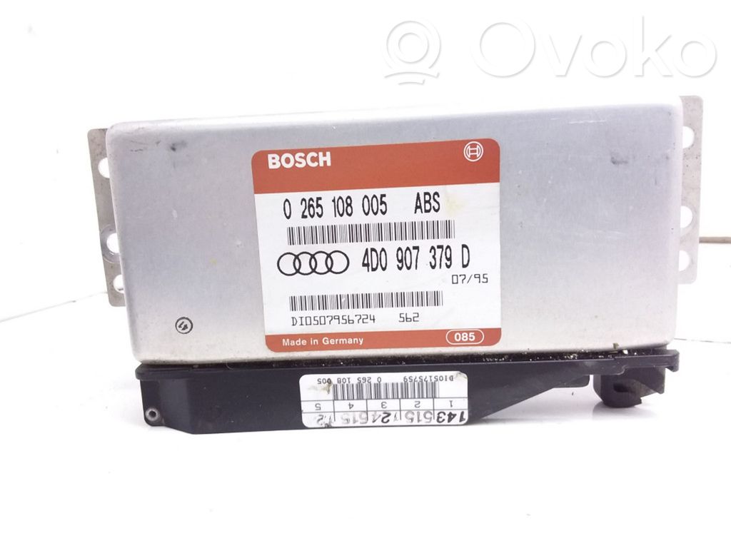 Unidad de control/módulo del ABS   4D0907379D,0265108005