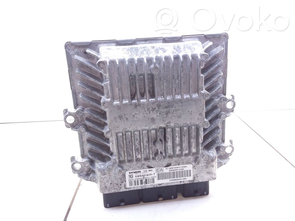 Peugeot 407 Engine control unit/module 