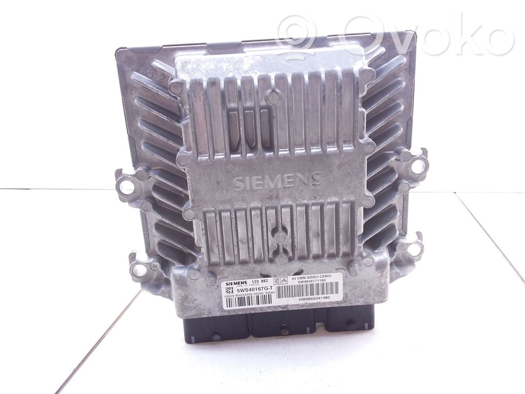 Engine control unit/module   9656171180,9655041480