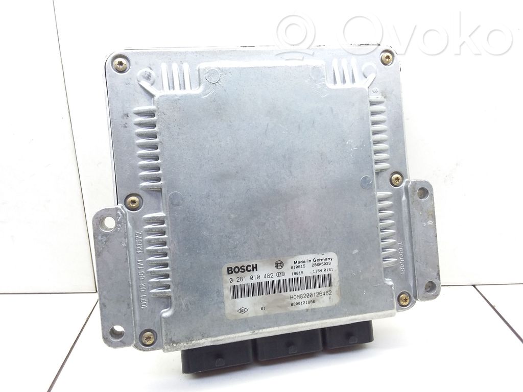 Engine control unit/module   8200121886,8200126462,0281010482