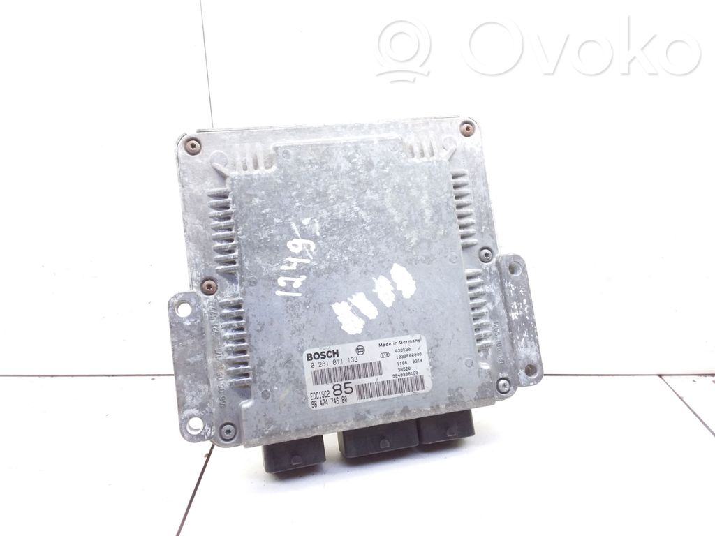 Peugeot 807 Engine control unit/module 