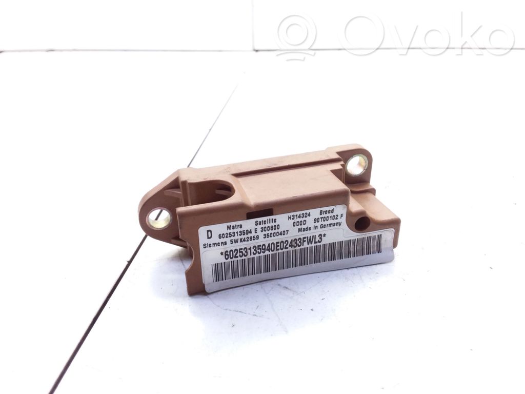 Renault Espace III Airbagsensor Crashsensor Drucksensor 