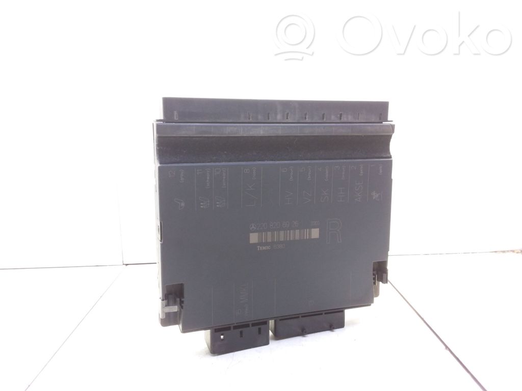 Mercedes-Benz S W220 Seat control module 