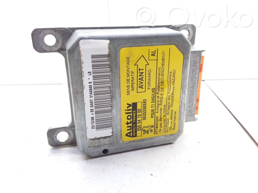 Peugeot 206 Airbag control unit/module 